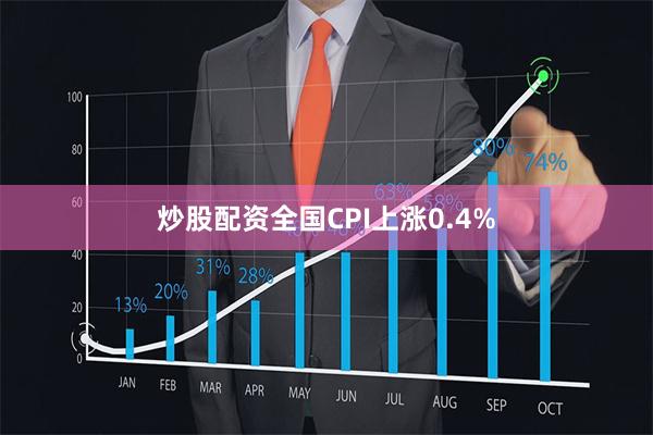 炒股配资全国CPI上涨0.4%